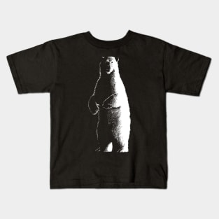 Polar Bear White Kids T-Shirt